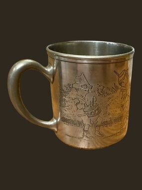 1991 Metropolitan Museum of Art (MMA) Silver-Plated Mug "Children on Parade".